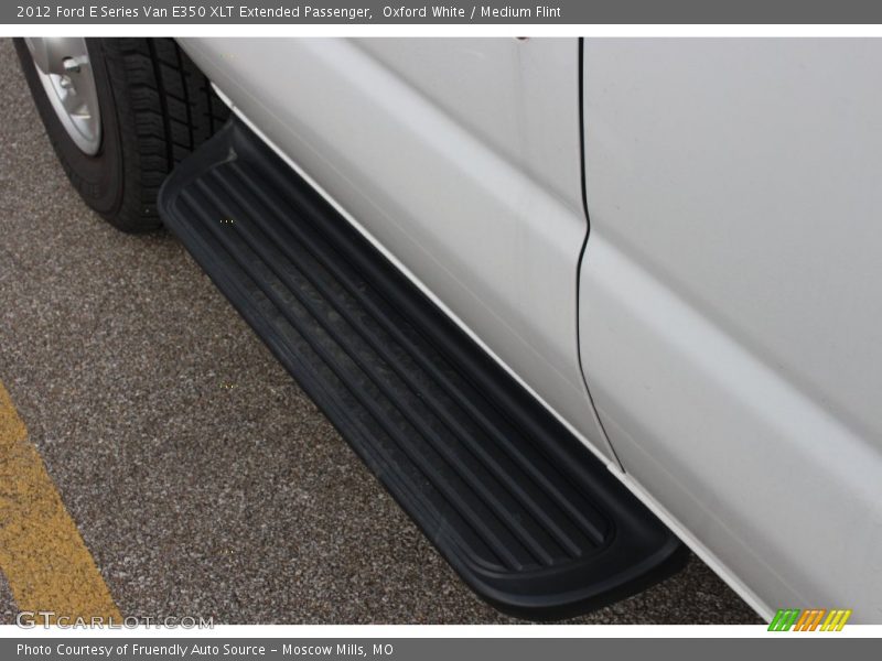 Oxford White / Medium Flint 2012 Ford E Series Van E350 XLT Extended Passenger