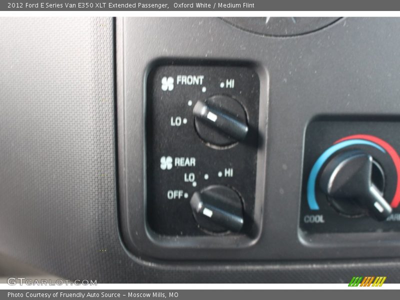 Oxford White / Medium Flint 2012 Ford E Series Van E350 XLT Extended Passenger