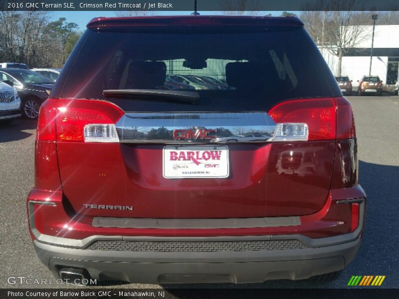 Crimson Red Tintcoat / Jet Black 2016 GMC Terrain SLE