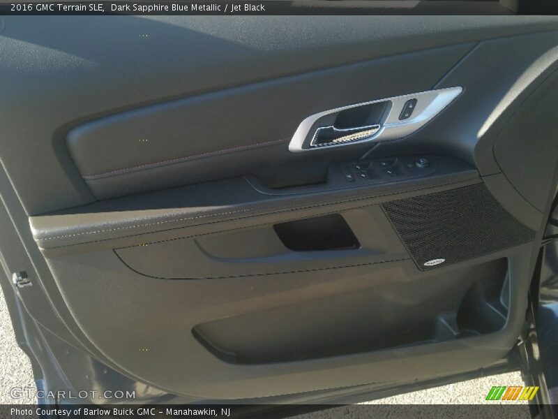Dark Sapphire Blue Metallic / Jet Black 2016 GMC Terrain SLE