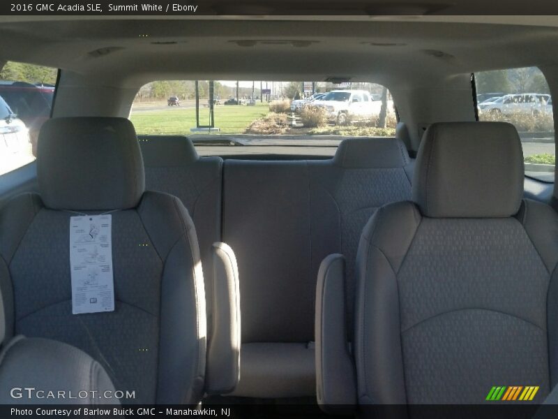 Summit White / Ebony 2016 GMC Acadia SLE