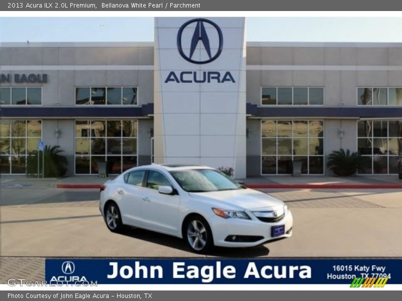 Bellanova White Pearl / Parchment 2013 Acura ILX 2.0L Premium