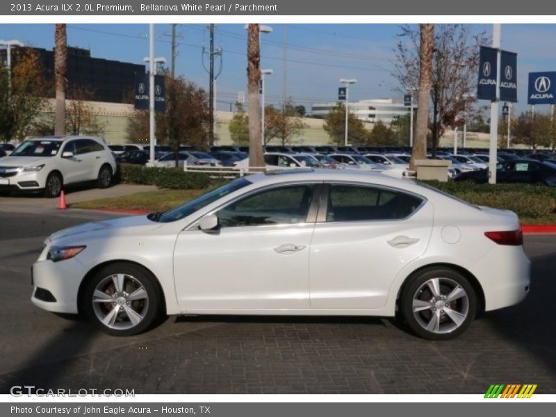 Bellanova White Pearl / Parchment 2013 Acura ILX 2.0L Premium