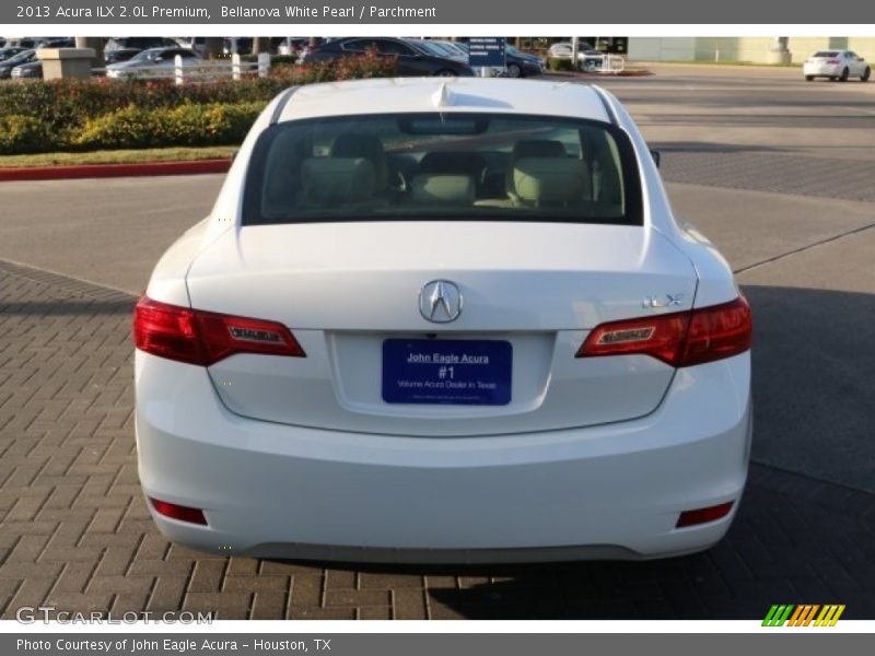 Bellanova White Pearl / Parchment 2013 Acura ILX 2.0L Premium