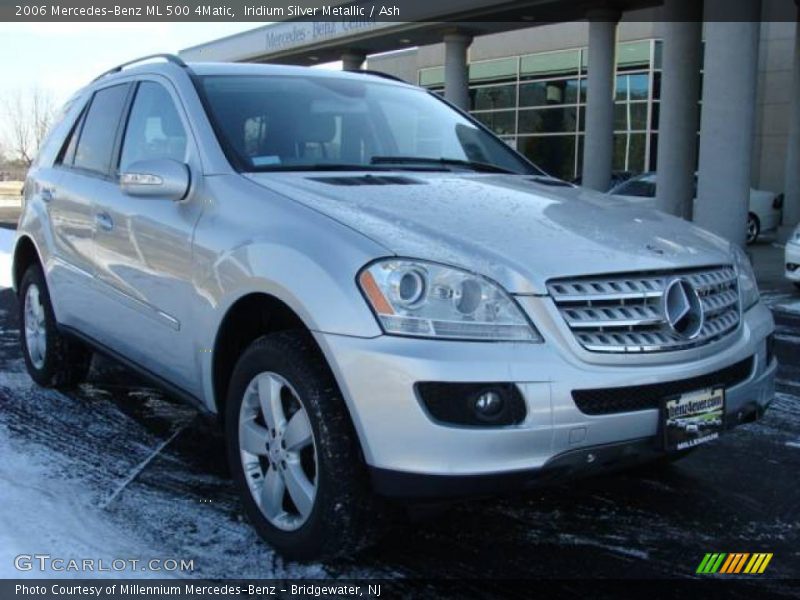 Iridium Silver Metallic / Ash 2006 Mercedes-Benz ML 500 4Matic