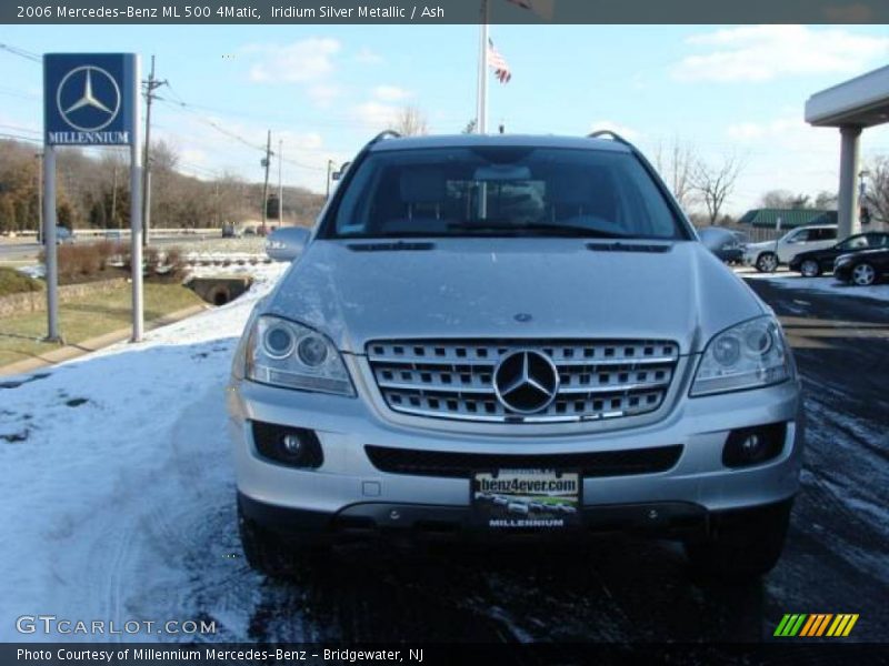 Iridium Silver Metallic / Ash 2006 Mercedes-Benz ML 500 4Matic