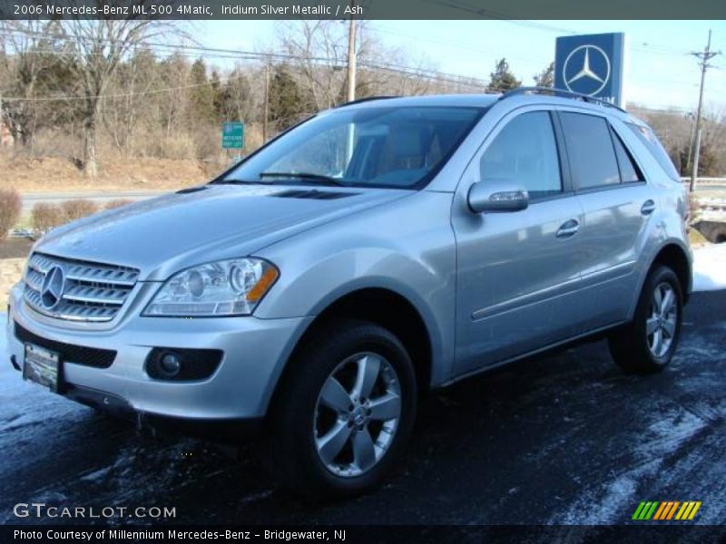 Iridium Silver Metallic / Ash 2006 Mercedes-Benz ML 500 4Matic
