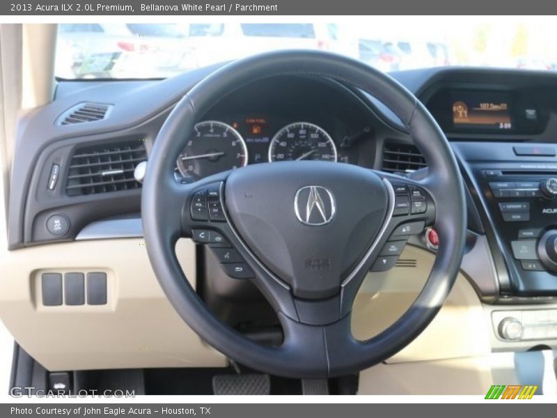Bellanova White Pearl / Parchment 2013 Acura ILX 2.0L Premium