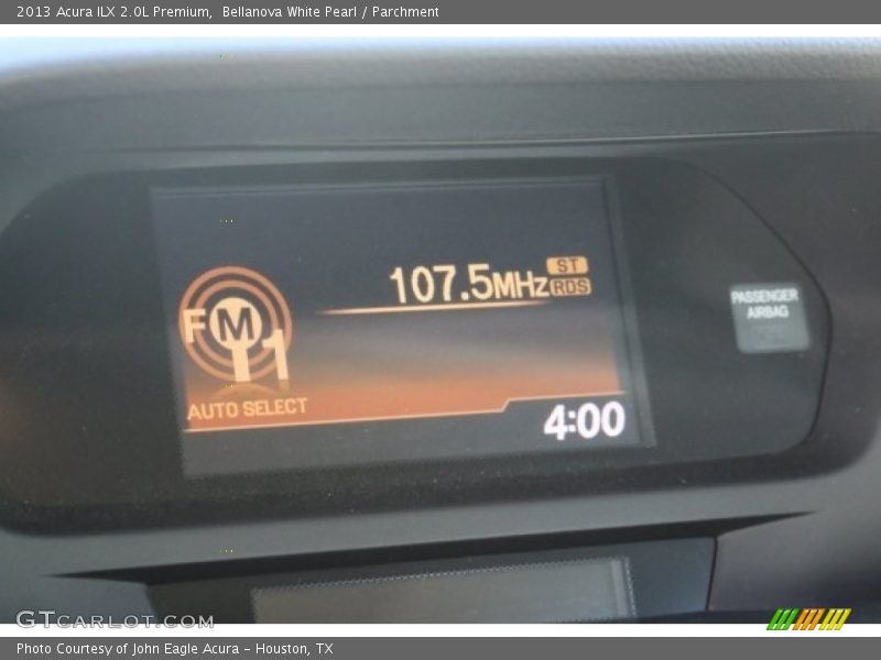 Bellanova White Pearl / Parchment 2013 Acura ILX 2.0L Premium
