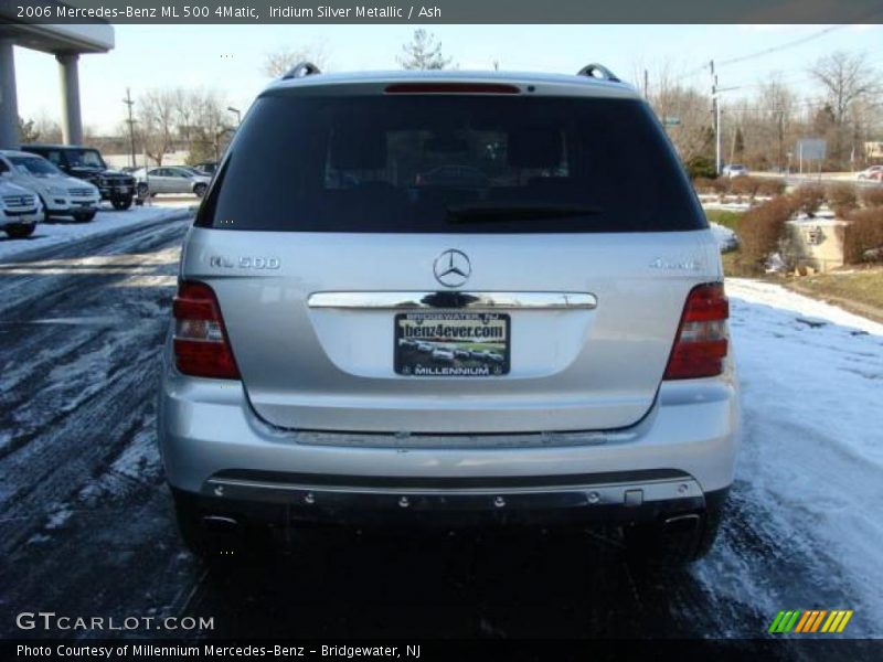 Iridium Silver Metallic / Ash 2006 Mercedes-Benz ML 500 4Matic