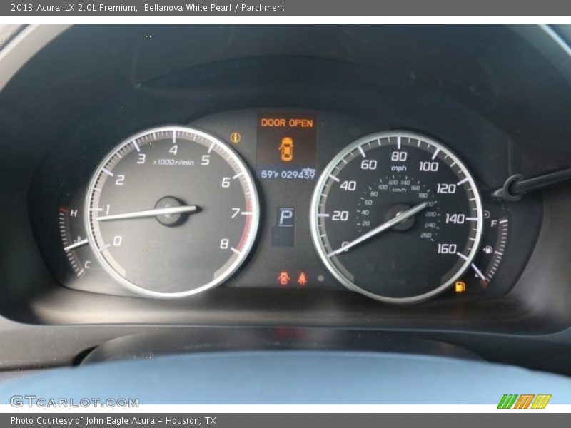 Bellanova White Pearl / Parchment 2013 Acura ILX 2.0L Premium