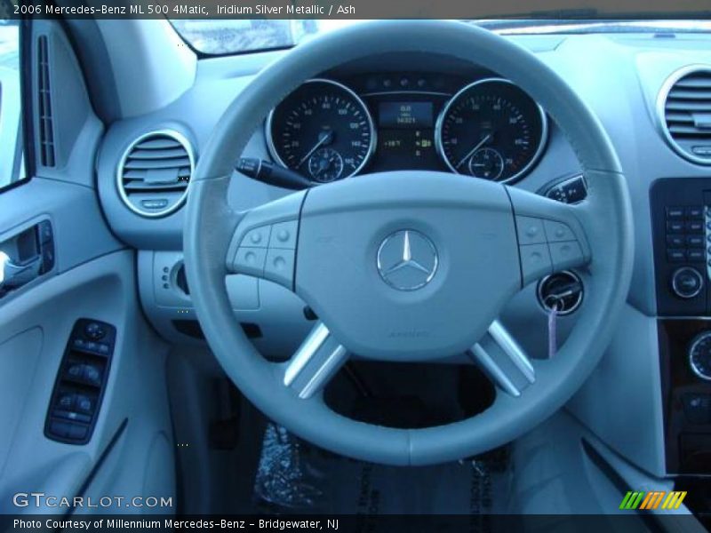 Iridium Silver Metallic / Ash 2006 Mercedes-Benz ML 500 4Matic