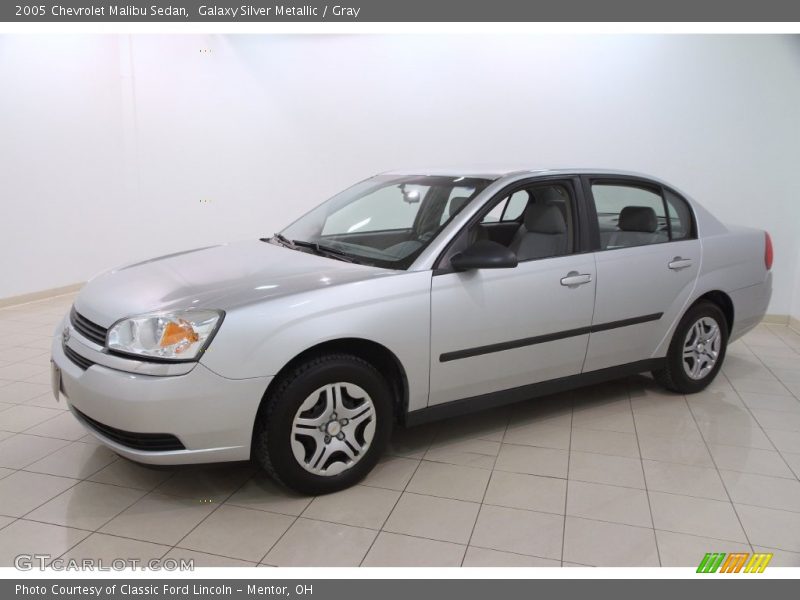 Galaxy Silver Metallic / Gray 2005 Chevrolet Malibu Sedan