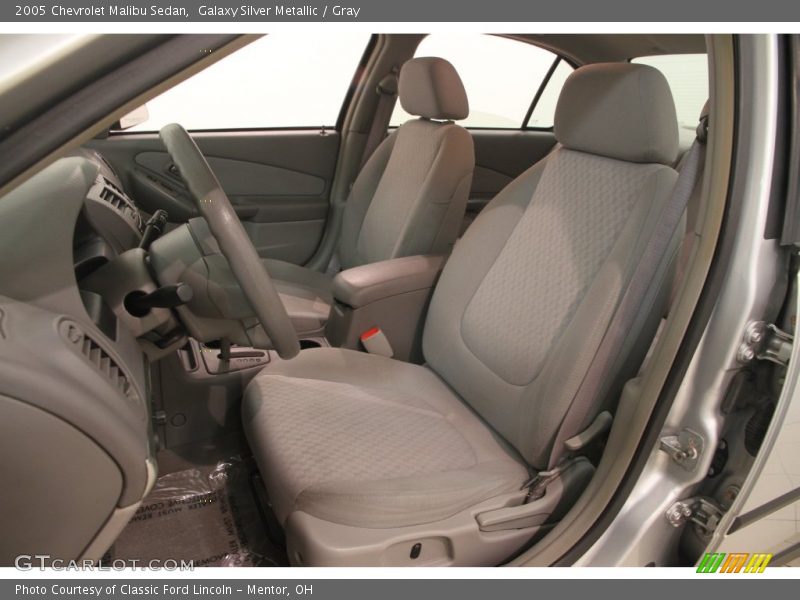 Galaxy Silver Metallic / Gray 2005 Chevrolet Malibu Sedan