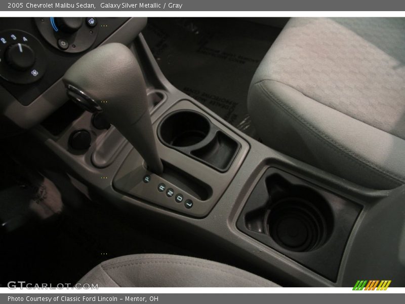 Galaxy Silver Metallic / Gray 2005 Chevrolet Malibu Sedan