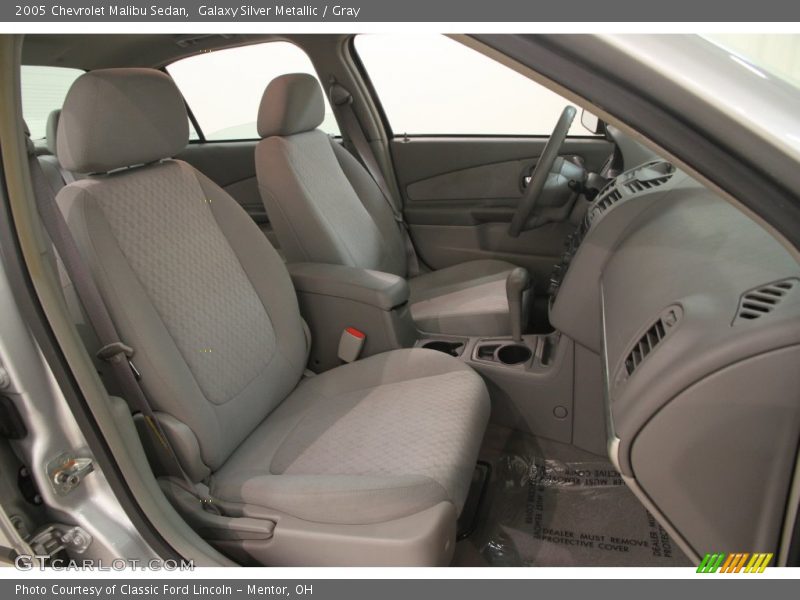 Galaxy Silver Metallic / Gray 2005 Chevrolet Malibu Sedan