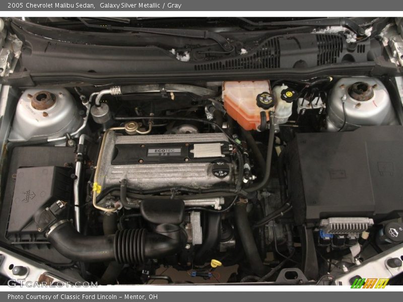 Galaxy Silver Metallic / Gray 2005 Chevrolet Malibu Sedan
