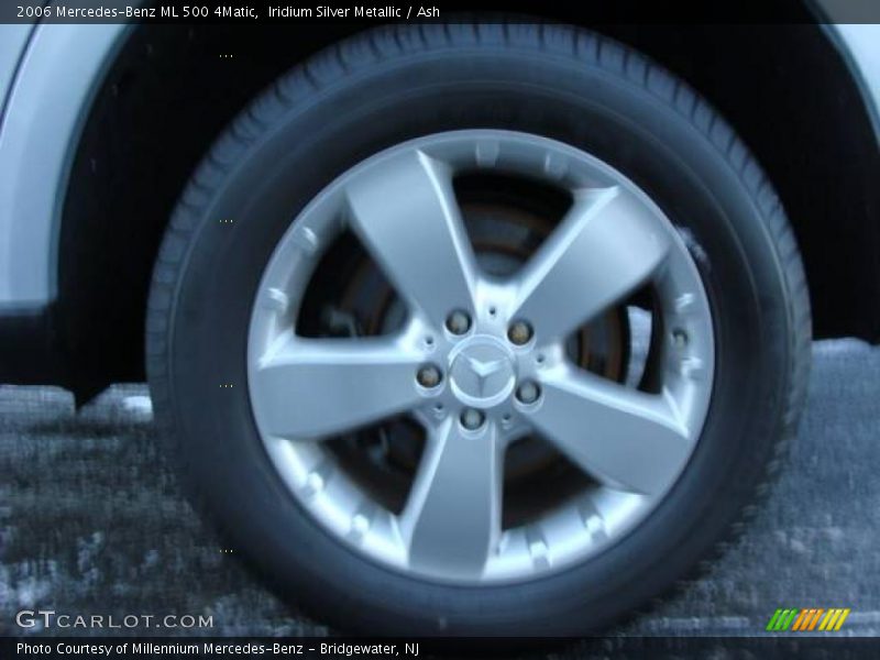 Iridium Silver Metallic / Ash 2006 Mercedes-Benz ML 500 4Matic