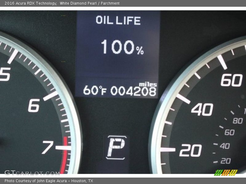 White Diamond Pearl / Parchment 2016 Acura RDX Technology