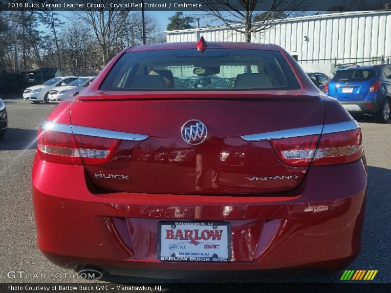 Crystal Red Tintcoat / Cashmere 2016 Buick Verano Leather Group