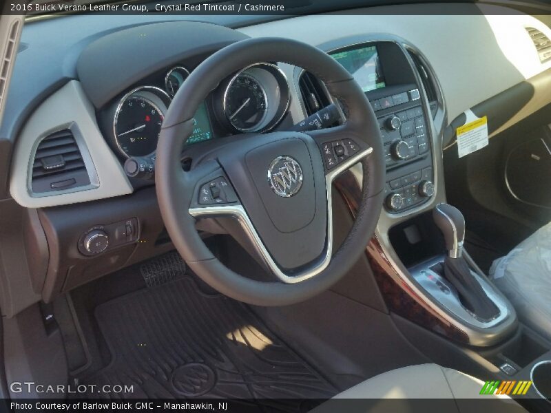 Crystal Red Tintcoat / Cashmere 2016 Buick Verano Leather Group