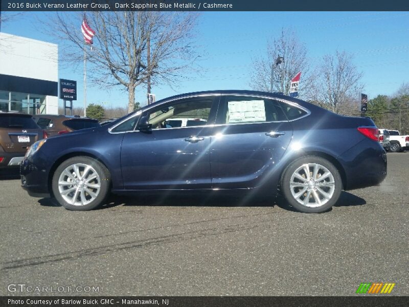  2016 Verano Leather Group Dark Sapphire Blue Metallic