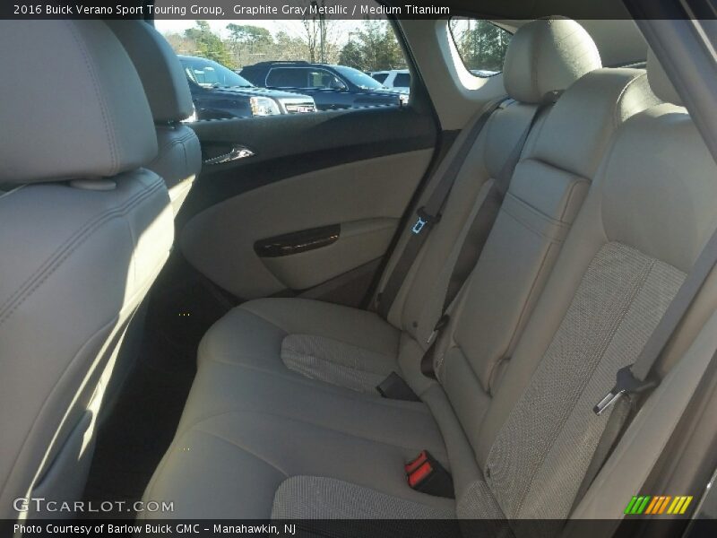 Graphite Gray Metallic / Medium Titanium 2016 Buick Verano Sport Touring Group