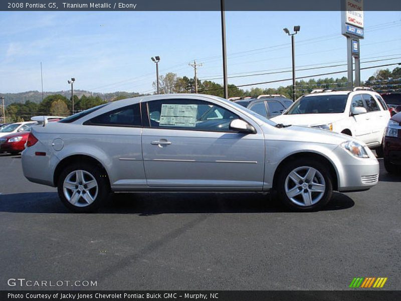 Titanium Metallic / Ebony 2008 Pontiac G5