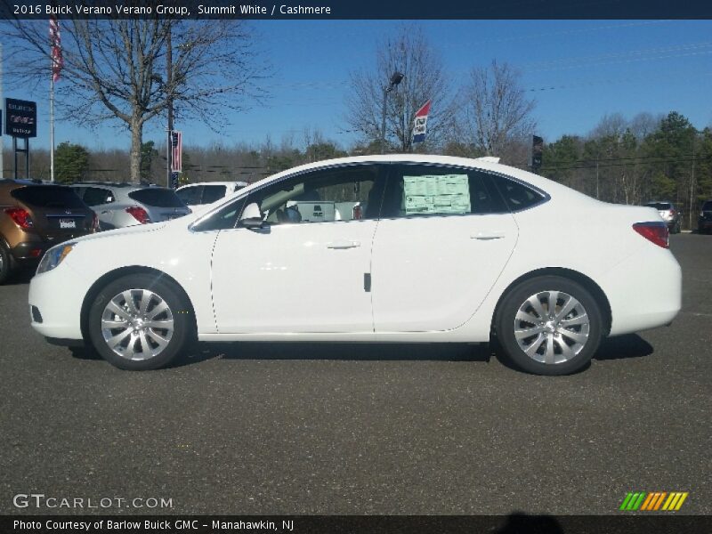 Summit White / Cashmere 2016 Buick Verano Verano Group