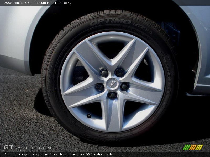 Titanium Metallic / Ebony 2008 Pontiac G5