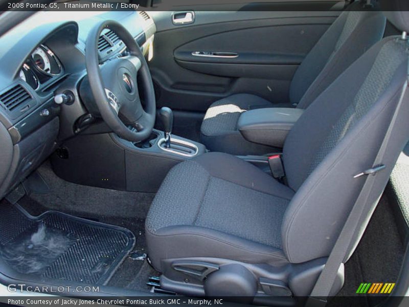 Titanium Metallic / Ebony 2008 Pontiac G5