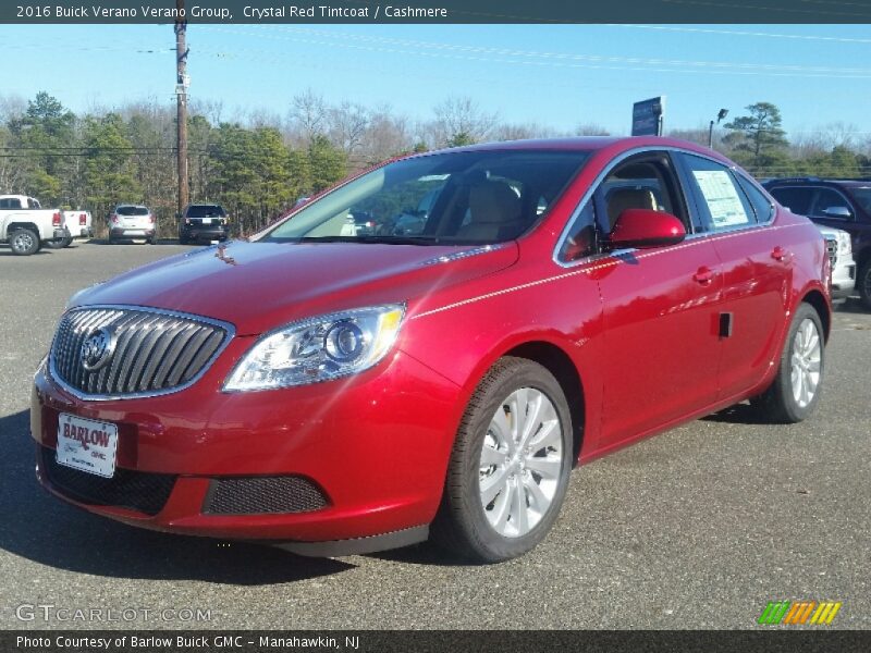 Crystal Red Tintcoat / Cashmere 2016 Buick Verano Verano Group