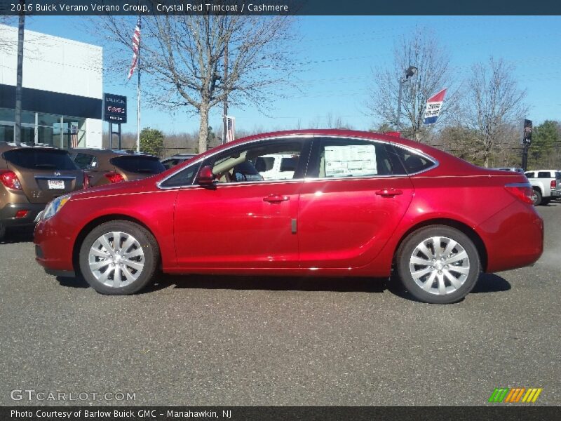 Crystal Red Tintcoat / Cashmere 2016 Buick Verano Verano Group