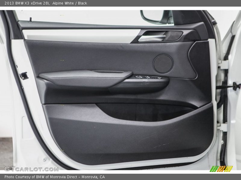 Alpine White / Black 2013 BMW X3 xDrive 28i