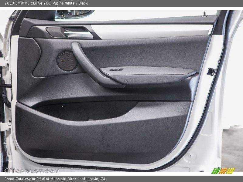 Alpine White / Black 2013 BMW X3 xDrive 28i