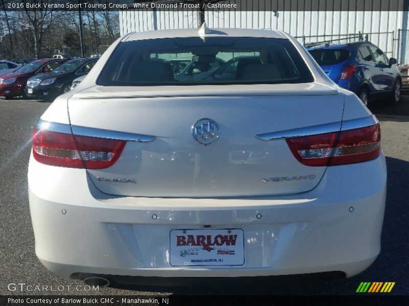 White Diamond Tricoat / Cashmere 2016 Buick Verano Sport Touring Group