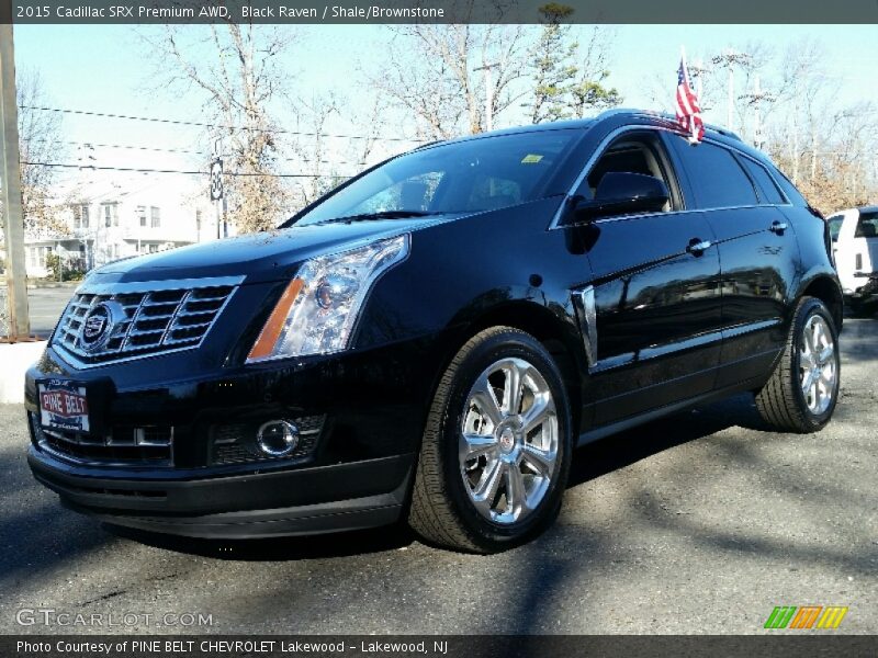 Black Raven / Shale/Brownstone 2015 Cadillac SRX Premium AWD