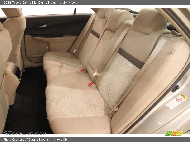 Creme Brulee Metallic / Ivory 2014 Toyota Camry LE