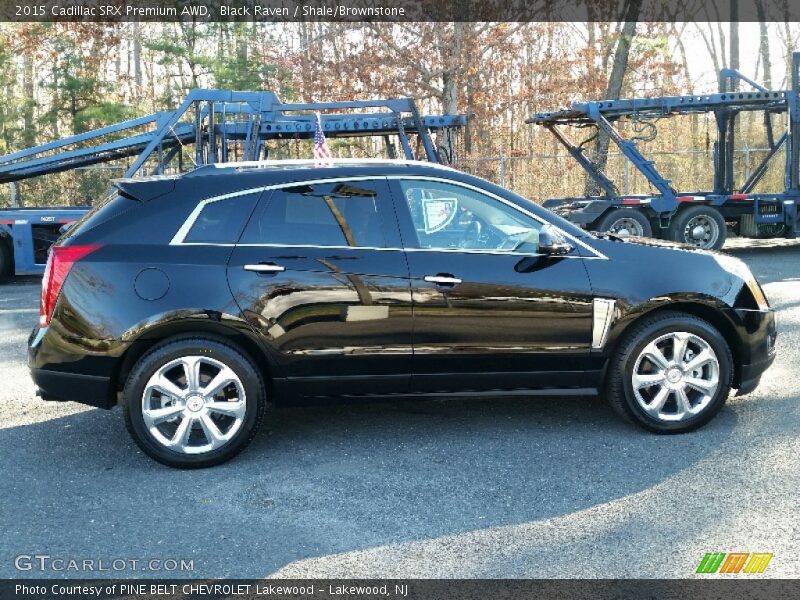 Black Raven / Shale/Brownstone 2015 Cadillac SRX Premium AWD