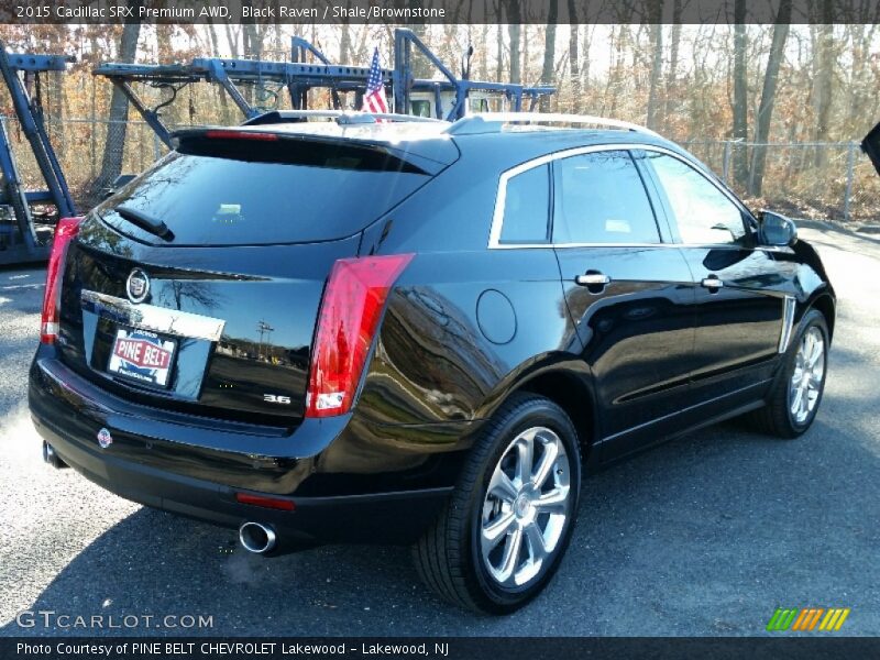 Black Raven / Shale/Brownstone 2015 Cadillac SRX Premium AWD