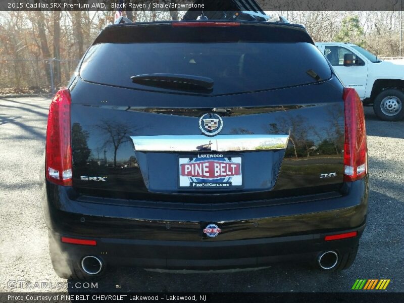 Black Raven / Shale/Brownstone 2015 Cadillac SRX Premium AWD