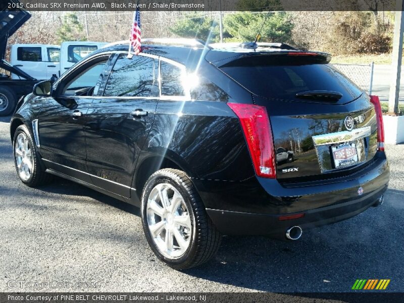 Black Raven / Shale/Brownstone 2015 Cadillac SRX Premium AWD