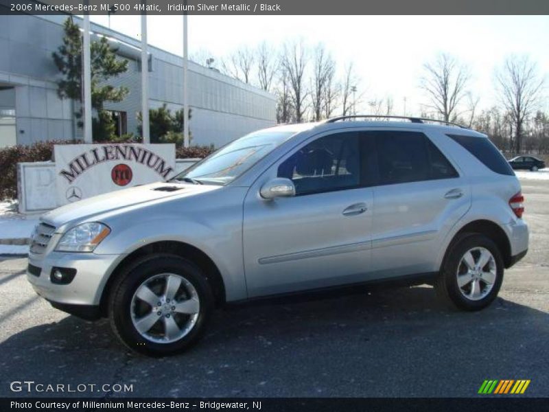 Iridium Silver Metallic / Black 2006 Mercedes-Benz ML 500 4Matic