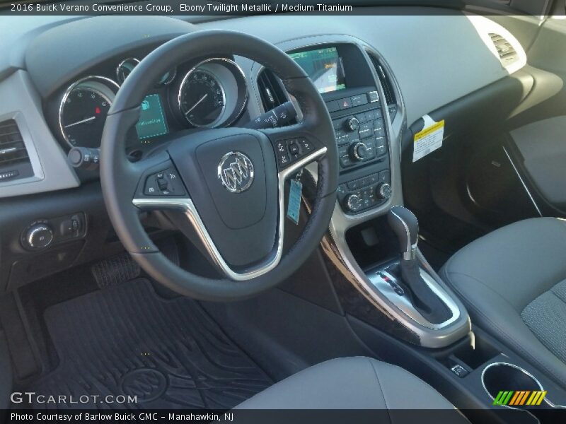 Ebony Twilight Metallic / Medium Titanium 2016 Buick Verano Convenience Group