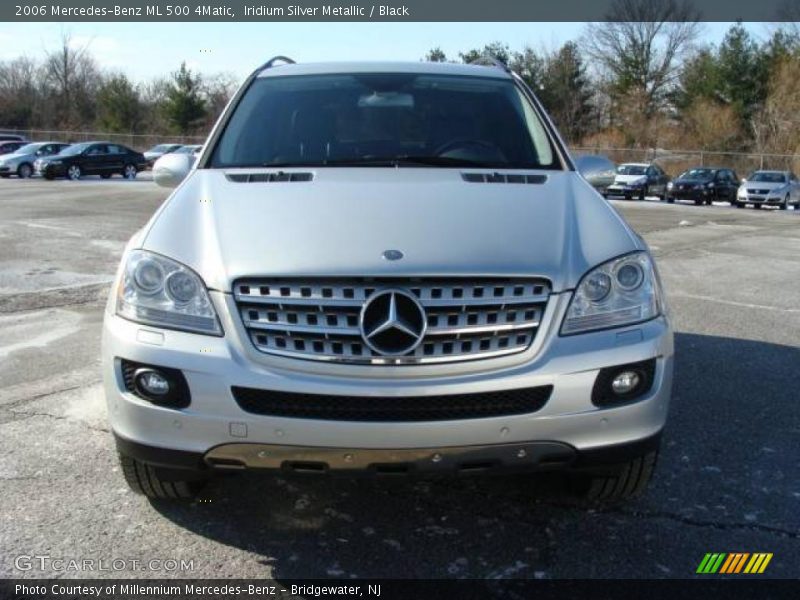 Iridium Silver Metallic / Black 2006 Mercedes-Benz ML 500 4Matic