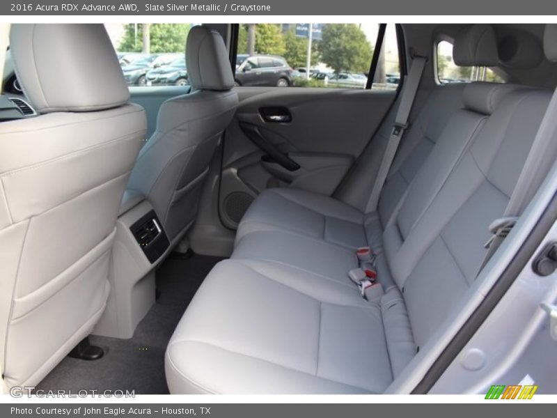 Slate Silver Metallic / Graystone 2016 Acura RDX Advance AWD