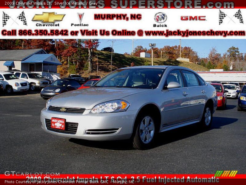 Silver Ice Metallic / Gray 2009 Chevrolet Impala LT
