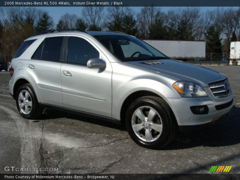 Iridium Silver Metallic / Black 2006 Mercedes-Benz ML 500 4Matic