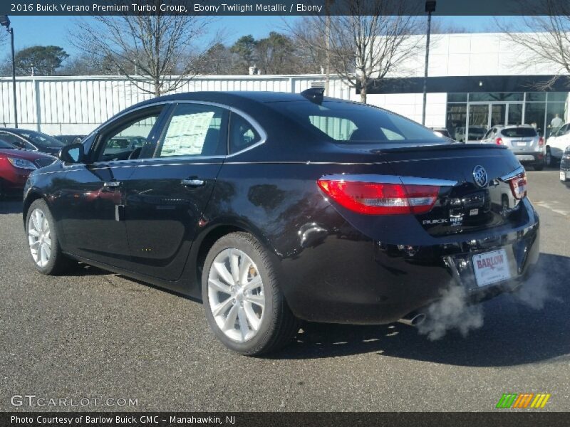 Ebony Twilight Metallic / Ebony 2016 Buick Verano Premium Turbo Group