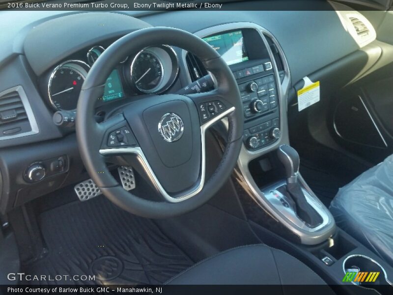 Ebony Twilight Metallic / Ebony 2016 Buick Verano Premium Turbo Group